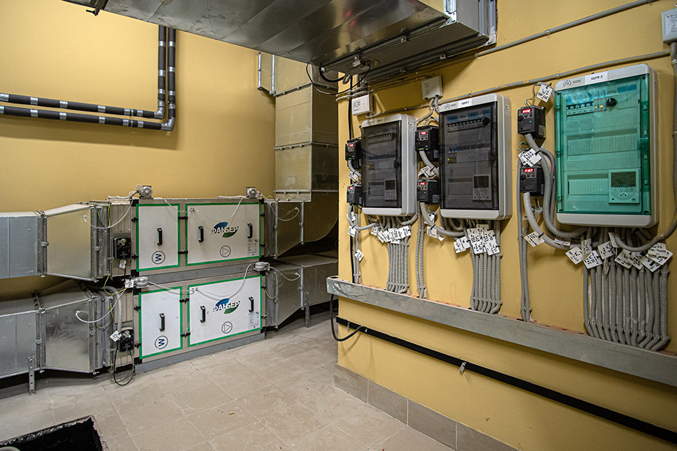 Монтаж и автоматизация вентиляции в Апарт-отель «SALUT!»